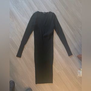 All saints black sweater dress. Size L